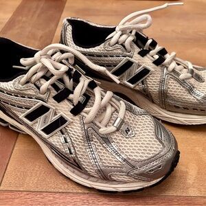 New Balance 1906R Men's Cream and Silver Sneakers